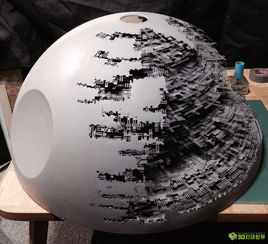 3D打印星際之門 超千零件鑄就恢弘科幻杰作
